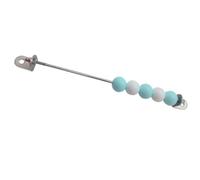 idqwsswt Wooden Sensory Toy for Busy Board Practical Skill Development for Indoor Activities Early DIY , Sky blue , 24cm