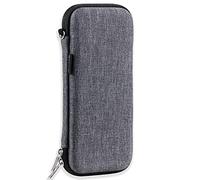 iDream365 Upgraded Hard Pencil Case Box for Adults,Durable Pen Carrying Case with Zipper-Grey
