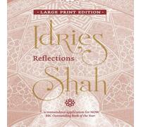 Idries Shah Reflections Paperback Book in Gold Idries Shah Gold