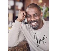 Idris Elba Autograph Signed A4 Photo Print