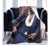 Idris Elba Fleece Blanket Throw Blanket Lightweight Super Soft Cozy Luxury Bed Blanket Microfiber