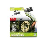 Idroeasy Armadillo, outer diameter 1.27 cm, inner diameter 0.9 cm, 15 m, 3.5 bar, super light garden water hose anti-knot and anti-twist