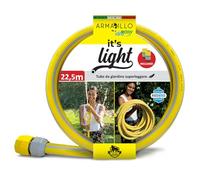 Idroeasy, King Kong Irrigation Hose 3/4 Inch 22.5 Meters Superlight, Anti-Knot and Anti-Twist Garden Water Hose, Non-Toxic and Repairable with 2 Connectors, Made in Italy