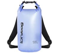 IDRYBAG Clear Dry Bag Waterproof 2L/5L/10L/15L/20L, Small Waterproof Bag for Kayaking, Floating Dry Sack Waterproof for Camping Travel