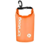 IDRYBAG Clear Dry Bag Waterproof 2L/5L/10L/15L/20L, Small Waterproof Bag for Kayaking, Floating Dry Sack Waterproof for Camping Travel