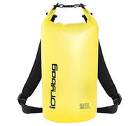 IDRYBAG Clear Dry Bag Waterproof 2L/5L/10L/15L/20L, Small Waterproof Bag for Kayaking, Floating Dry Sack Waterproof for Camping Travel
