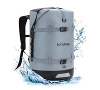 IDRYBAG Waterproof Backpack 35L/55L Large Capacity, A Waterproof Backpack Designed for Men, Suitable for All Kinds of Outdoor Sports, Such as Mountain Climbing, Boating and Camping.