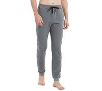 Idtswch 96 Long Inseam Tall Mens Fleece Line Sports Trousers Sweatpants Extra Long Jogging Bottoms with Zip Pockets Gray