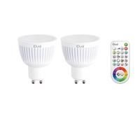 Idual Gu10 345Lm 100° Reflector Spot Led Dimmable Light Bulb, Pack Of 2