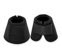 IDUNSEED Horse Bell Boots One Pair Suitable for Small Horses Race Horses Common Riding Horses Most Horses Oxford Cloth Bell Boots Size L Black