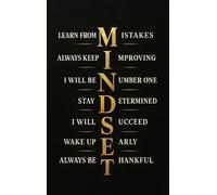 IDUTQUMW Determined to Succeed, Growth Mindset Inspirational Wall-Art for Office, Gym & Classroom, Affirmation Decor with Motivational Quotes(Framed,08x12inch(20x30cm))