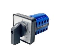 IDUTQUMW Electrical LW26-20/4 Panel 20A 690V 4 Poles 4 Position Control electronic starter Circuit Changeover Rotary Cam Switch industrial