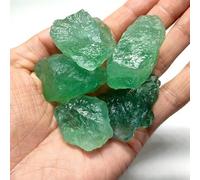IDUTQUMW Green Fluorite Stone Quartz Crystal Rough Stones Home Decoration Or Ffish Tank Decor (Size : 20-30g (1pcs))