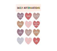 IDUTQUMW Modern Mental Health & Emotional Intelligence Poster, Therapist Office Decor, School Counselor Wall Art, Positive Psychology Gift for Educators(Framed,12x18inch(30x45cm))