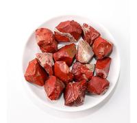 IDUTQUMW Red Jasper Raw Crystals,Large Crystal Rough Stones for Intuition,Decoration,Polishing, Work,Tumbling,500g