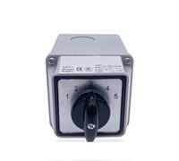 IDUTQUMW YMW26 LW26-20/5M Two Wire Five Group 5 Position 20A Power Switching Signal Waterproof Box Transfer Rotary Cam Switch industrial