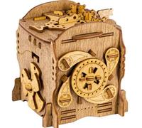 iDventure Cluebox Nautilus, Wooden Puzzle Box for Adults