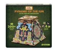 iDventure Cluepuzzle Expansion The Aztec Realms | Wooden Puzzle with 200+ Pieces | Escape Room Game | Gift Box | 4 Designs | Puzzle Size 20x12 cm | Wooden Puzzles for Adults and 10+ | Gift | Hobby