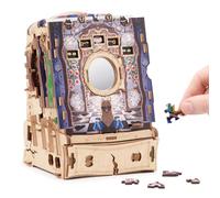 iDventure Cluepuzzle Wonderbox of Alice | Puzzle Adventure Alice in Wonderland | Sequential Puzzles Puzzle Box Adults and 10+ | Gift Box | Treasure box | 3D Wooden Puzzle | Money Gift box