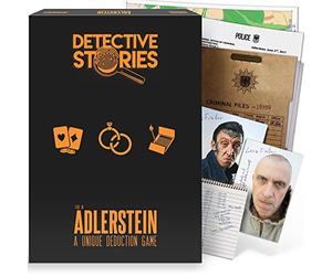 iDventure Detective Stories: Fire in Adlerstein, Cold Case Mystery Game | Arson Cold Case Investigation, Detective Clues and Physical Evidence, Solve the Crime, 1-6+ Players, Age 14+