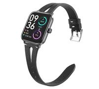 IDW13,IDW16,IDW19 Smartwatch Bands,Slim Vintage Leather Strap Replacement Compatible with TOOBUR,Gydom,Faweio IDW13 Watch / Woneligo W3 / IDW16 Watch / Quican W16 / MILOUZ,Amzhero,A-TGTGA,TOOBUR IDW19