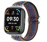 IDW17, IDW20, IDW21, IDW23, IDW25, IDW26 Smart Watch Bands, Lamshaw Stretch Elastics Nylon Adjustable Replacement Strap Accessories for Men & Women Compatible for Faweio IDW26 1.83 Inches Smart Watch,