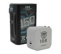 IDX DUO-C150P V-Mount Battery With Free UC-PD1SU USB-C Charger