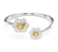 Swarovski Idyllia Yellow Flower Rhodium Plated Bangle