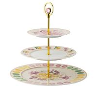 Idyllia étagère, Porcelain, Crystal print motif, Multicoloured