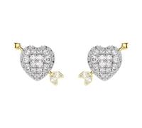 Idyllia Stud Earrings - female - Swarovski - Earrings - Gray - ONE SIZE - Accessories ONE SIZE