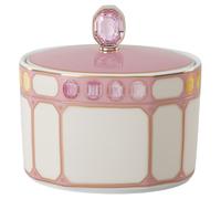 Idyllia sugar bowl, Porcelain, Pink