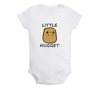 iDzn Baby Unisex Little Nugget Funny Rompers Newborn Bodysuits Infant Jumpsuits Kids Toddler Digital Print One-Piece Outfits