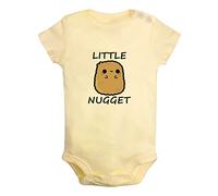 iDzn Baby Unisex Little Nugget Funny Rompers Newborn Bodysuits Infant Jumpsuits Kids Toddler Digital Print One-Piece Outfits