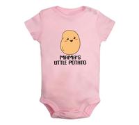 iDzn Baby Unisex Mama's Little Potato Funny Rompers Newborn Bodysuits Infant Jumpsuits Kids Clothes Childs Graphic Outfits