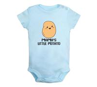 iDzn Baby Unisex Mama's Little Potato Funny Rompers Newborn Bodysuits Infant Jumpsuits Kids Clothes Childs Graphic Outfits