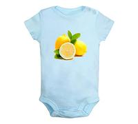 iDzn Fruit Lemon Image Print Rompers Newborn Baby Bodysuits Infant Jumpsuits Toddler Novelty One-Piece Outfits