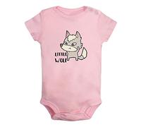 iDzn Little Wolf Novelty Rompers, Newborn Baby Bodysuits, Infant Cute Jumpsuits, 0-24 Months Babies One-Piece Outfits