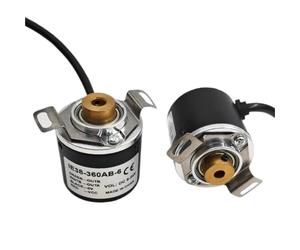 IE38-1000AB 5mm/6mm/8mm Incremental Photoelectric Rotary Encoder with Hollow Shaft Automation 100-1000 PPR Various Counts 12-24V