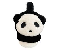 iEasey Cute Panda Kids Fluffy Winter Earmuffs Girls Boys Faux Fur Ear Warmer Soft Warm Fleece Cushioned Ear Muffs Earflaps Plush Ears Protector Children Warm Ear Covers Xmas Gift Winter Birthday Gift