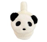 iEasey Cute Panda Kids Fluffy Winter Earmuffs Girls Boys Faux Fur Ear Warmer Soft Warm Fleece Cushioned Ear Muffs Earflaps Plush Ears Protector Children Warm Ear Covers Xmas Gift Winter Birthday Gift