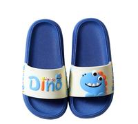 iEasey Non-Slip Boys Summer Sandals with Dino Pattern Lightweight Slip-on Boys Beach Pool Shower Slippers Kids Garden Shoes Surf Clogs Mules Summer Footwear for Children