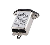 IEC 320 C14 Male Socket Panel Mount Power Line EMI Filter CW1D-10A-T