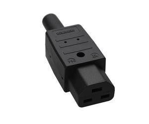 IEC C21 Female Inline Rewireable Socket Kettle Lead Power Adapter Plug 16A 250V