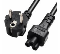 IEC C5 Mickey Mouse Plug to Europe Schuko CEE 7/7 Socket Extension Cab