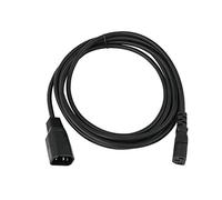 IEC Extension Lead Male To Female 2m - Kettle Style Connectors