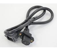 IEC Extension Lead with C14 to C13 Power Cable High Load 10A Max Kettle Lead Screws for Continuous PC Operations Durable 1.5mm Wires for Reliable Continuous Power Kettle Power Lead 75 cm or 30 inches