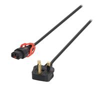 IEC Lock 2m 13A - C13 Cable (5A Fuse) PC1544
