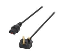 IEC Lock 5m 13A - C13 Cable (5A Fuse) PC1010