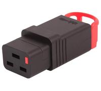 IEC LOCK+ C19 LOCKABLE CONNECTOR; PA190100BK; Qty X 1
