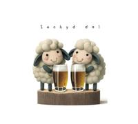 Iechyd Da Notebook: St. David's Day Gifts for Welsh People, 110 Pages, 7x10